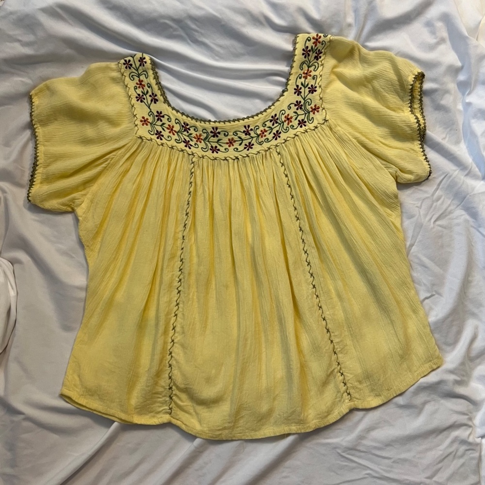 Accomplice  Embroidered Blouse